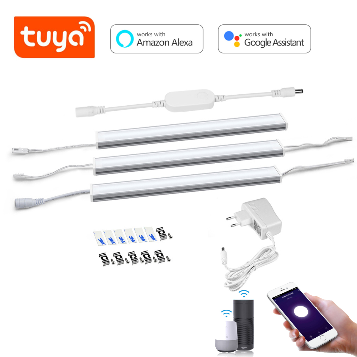 Home Bargains - Smart Tuya Wifi Barra di alluminio