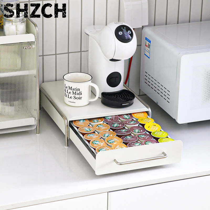 Home Bar And Counter - Portacapsule per Caffè, Organizzatore a Cassetto