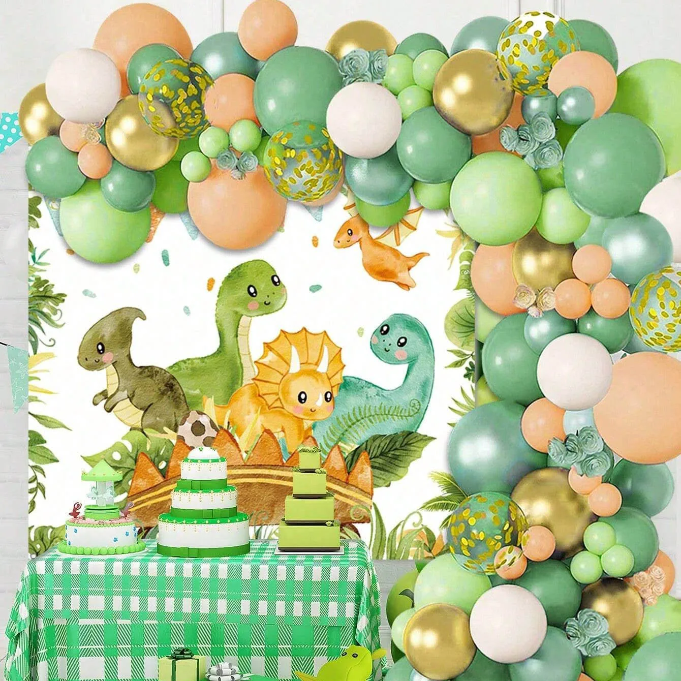 Home Bargains - Set di palloncini dinosauro Arco per