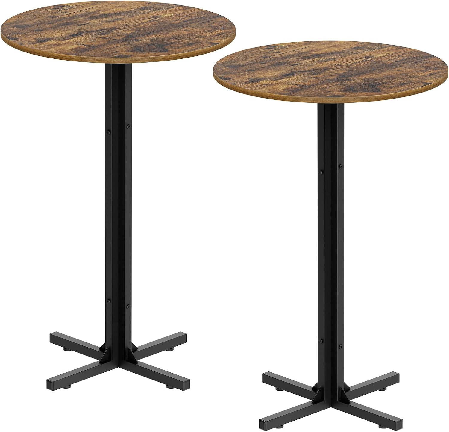 Set di 2 Tavoli da Bar Rotondi - Home Bar And Counter recensione e prezzo
