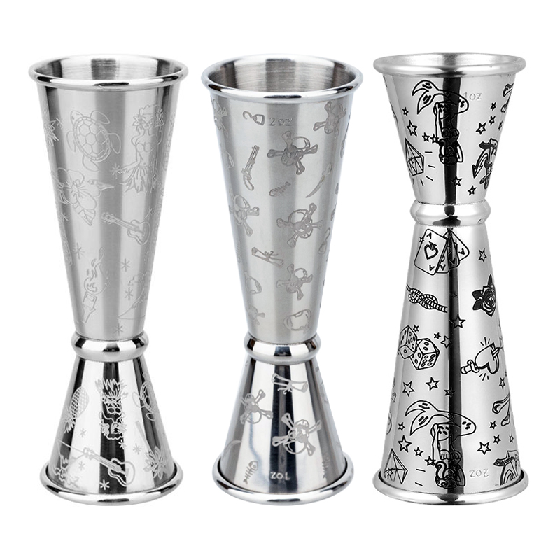 Doppio Jigger in acciaio inoss - Bitters Bottle Set recensione e prezzo