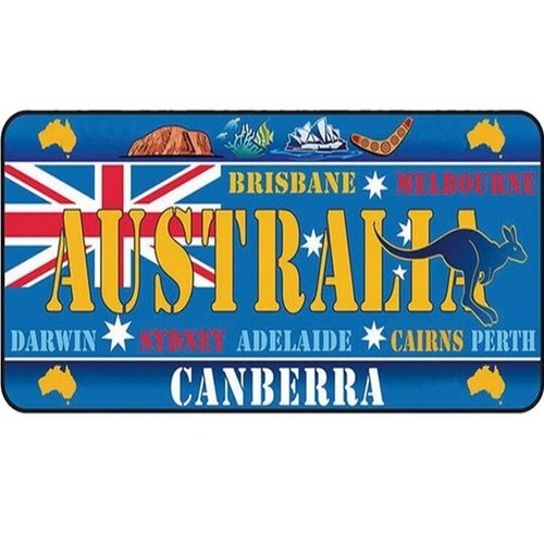 Targa in Metallo Australia Can - Home Bar And Kitchen recensione e prezzo